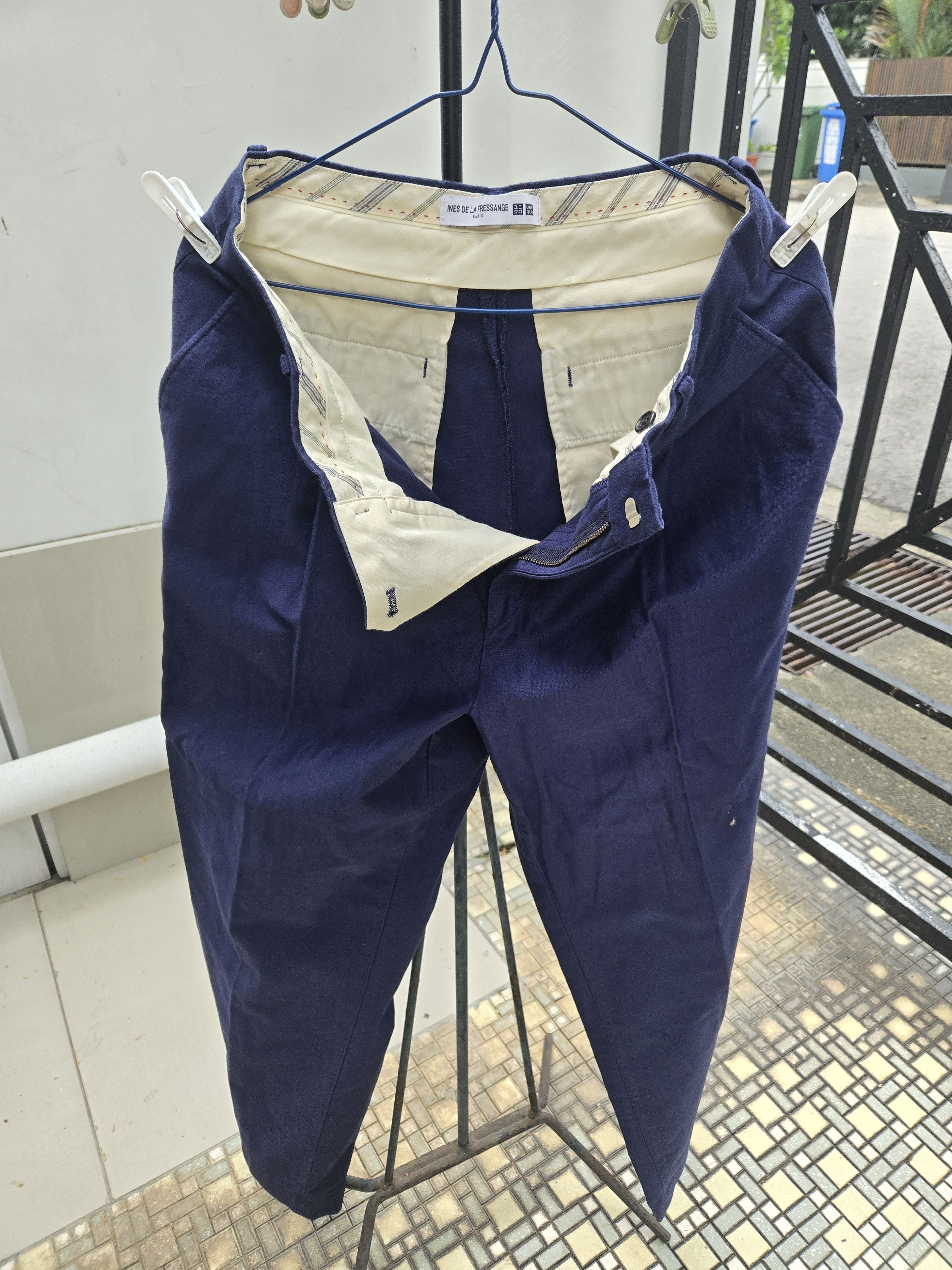 Other Uniqlo x Ines De La Fressange High Waist pleated wide pants Size 30" / US 8 / IT 44 - 1 Thumbnail