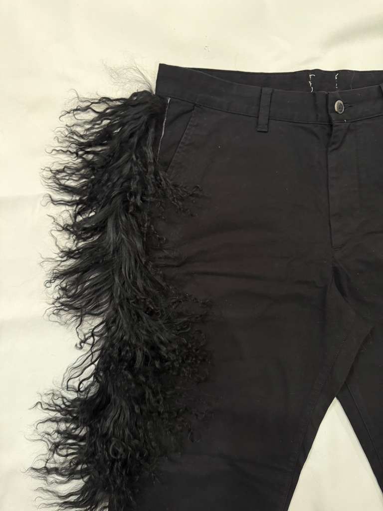 Other Reconstructed photo shoot .Custom mongolian Fur Size US 32 / EU 48 - 4 Thumbnail