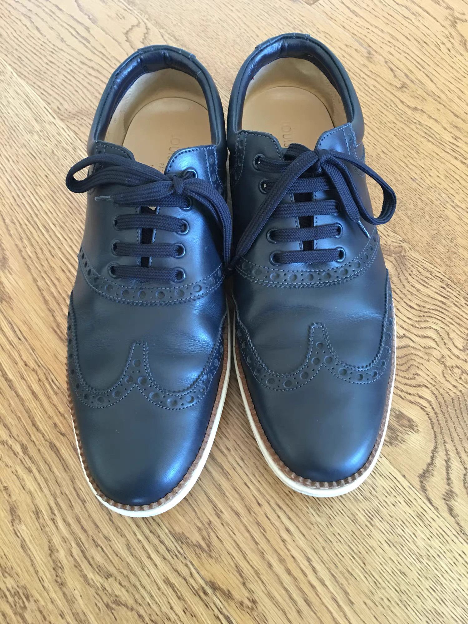 Louis Vuitton LV Vintage Men's Shoes K17 Size US 10 / EU 43 - 2 Thumbnail
