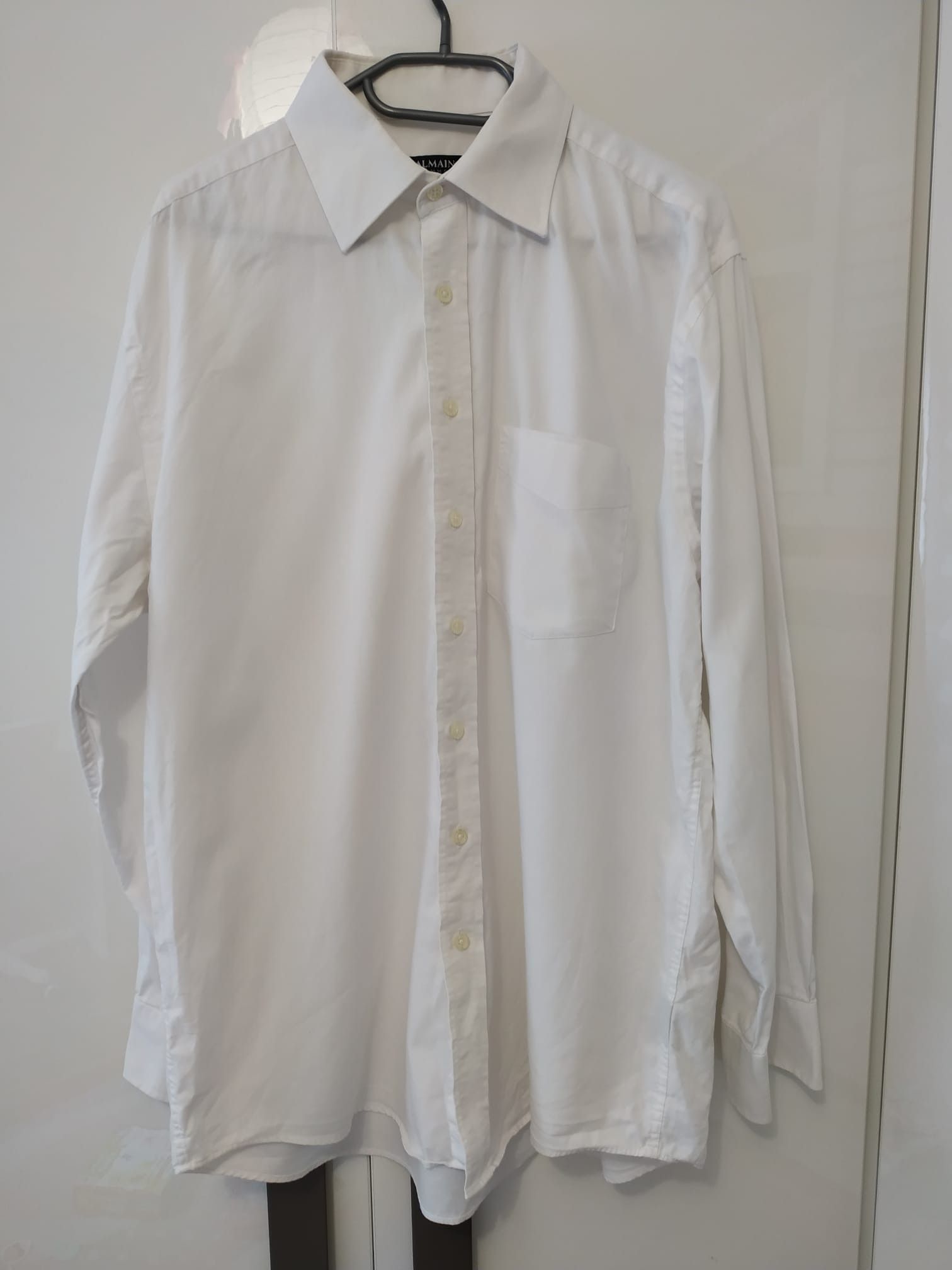 Balmain White formal shirt Balmain Homme, 42 size (L/XL) Size 42R - 1 Thumbnail