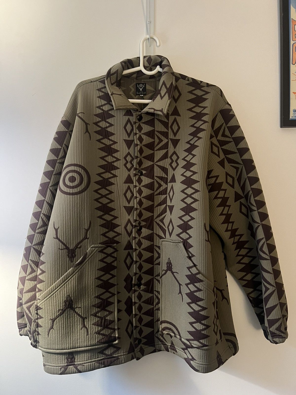 Nepenthes South2 West8 Shell Jacket Nepenthes RARE Size US L / EU 52-54 / 3 - 1 Thumbnail