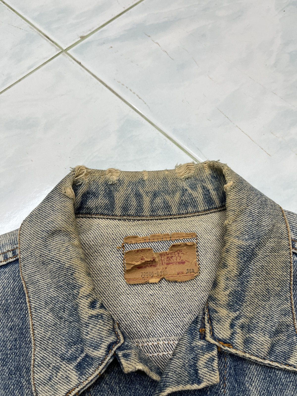 Levi's 🔥🔥🔥STEALS VINTAGE LEVIS TRUCKER JACKET Size US S / EU 44-46 / 1 - 19 Thumbnail