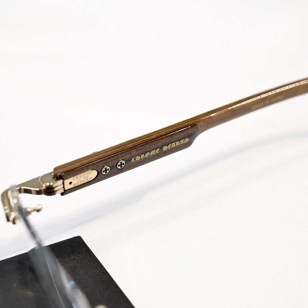 Chrome Hearts CHROME HEARTS DEEP I GP - WEWE - PIANO VARNISH 💎 GLASSES Size ONE SIZE - 8 Thumbnail
