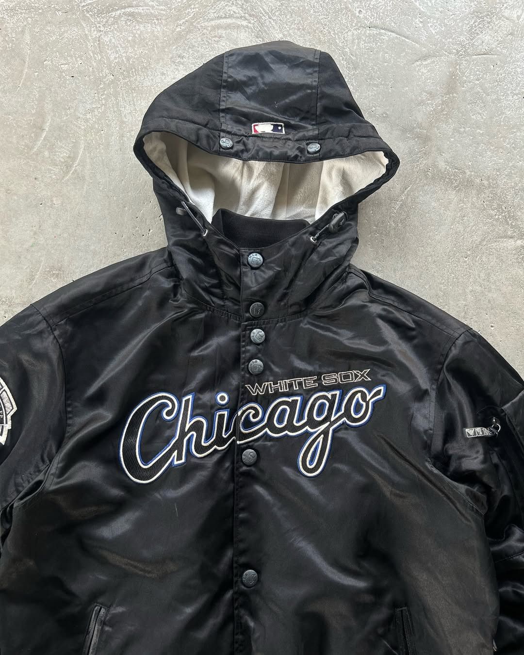 MLB Y2k MLB White Sox Chicago Double Layer Jacket Size US M / EU 48-50 / 2 - 4 Thumbnail