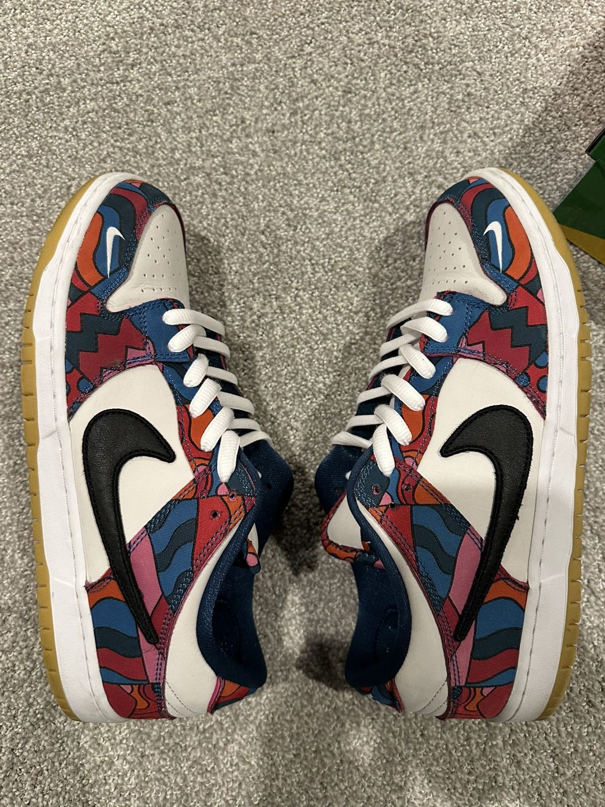 Nike SB Dunk Low Pro Parra Abstract Art Size US 10.5 / EU 43-44 - 3 Thumbnail