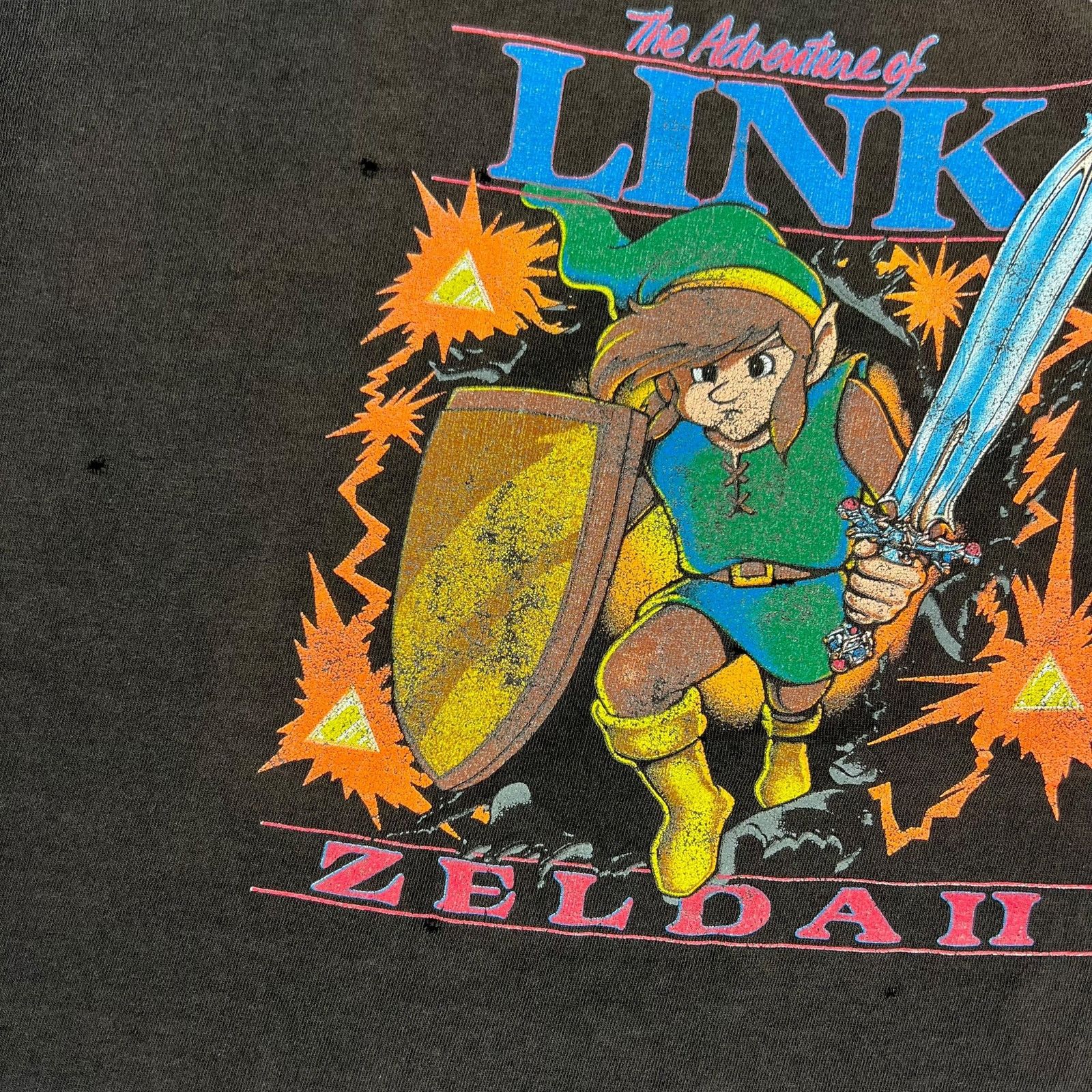 Delta × Vintage Vintage Y2K The Adventure of Link Zelda II video game tee Size US XL / EU 56 / 4 - 6 Thumbnail