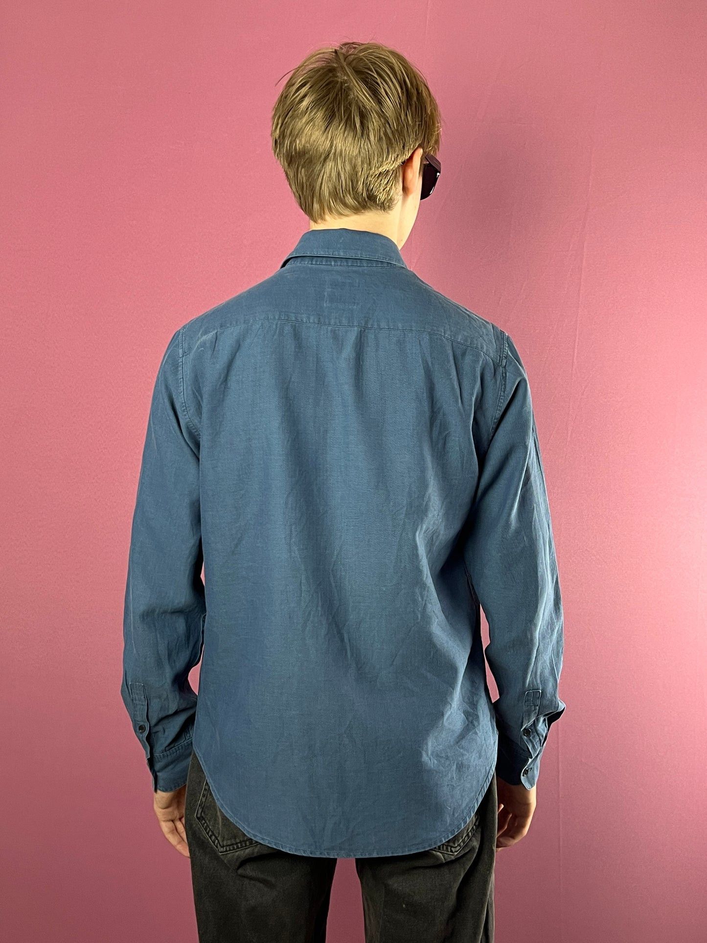 Sandro × Vintage Sandro Vintage Men's Dress Shirt - M Size US M / EU 48-50 / 2 - 4 Thumbnail