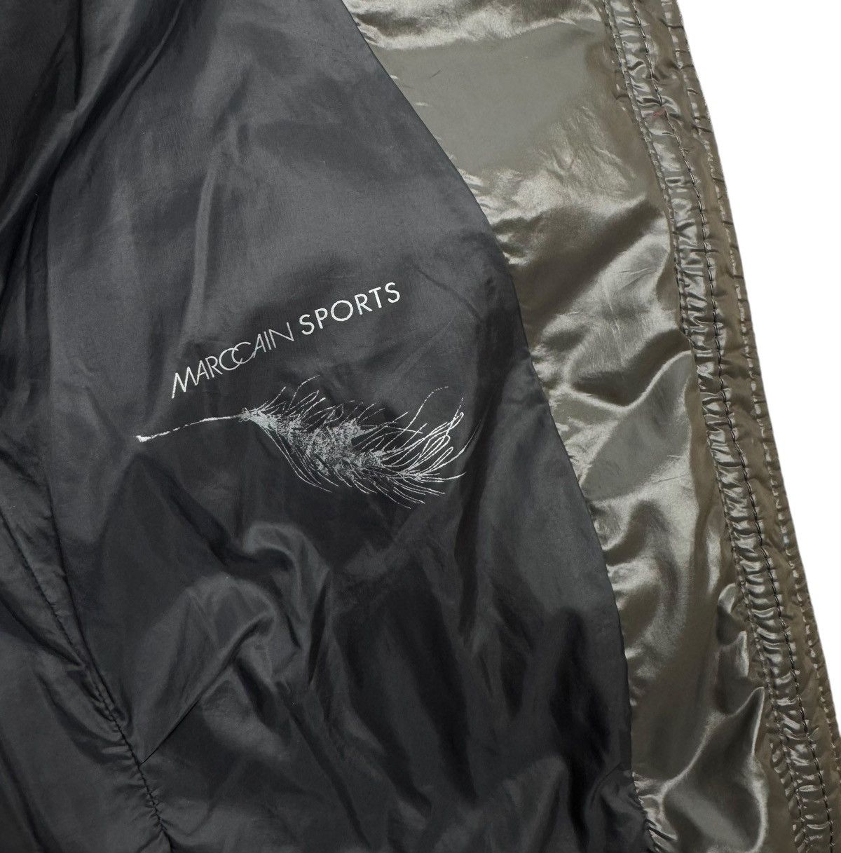 Other Marc Cain Down Puffer Jacket Quilted High-Neck size 4 Size L / US 10 / IT 46 - 14 Thumbnail
