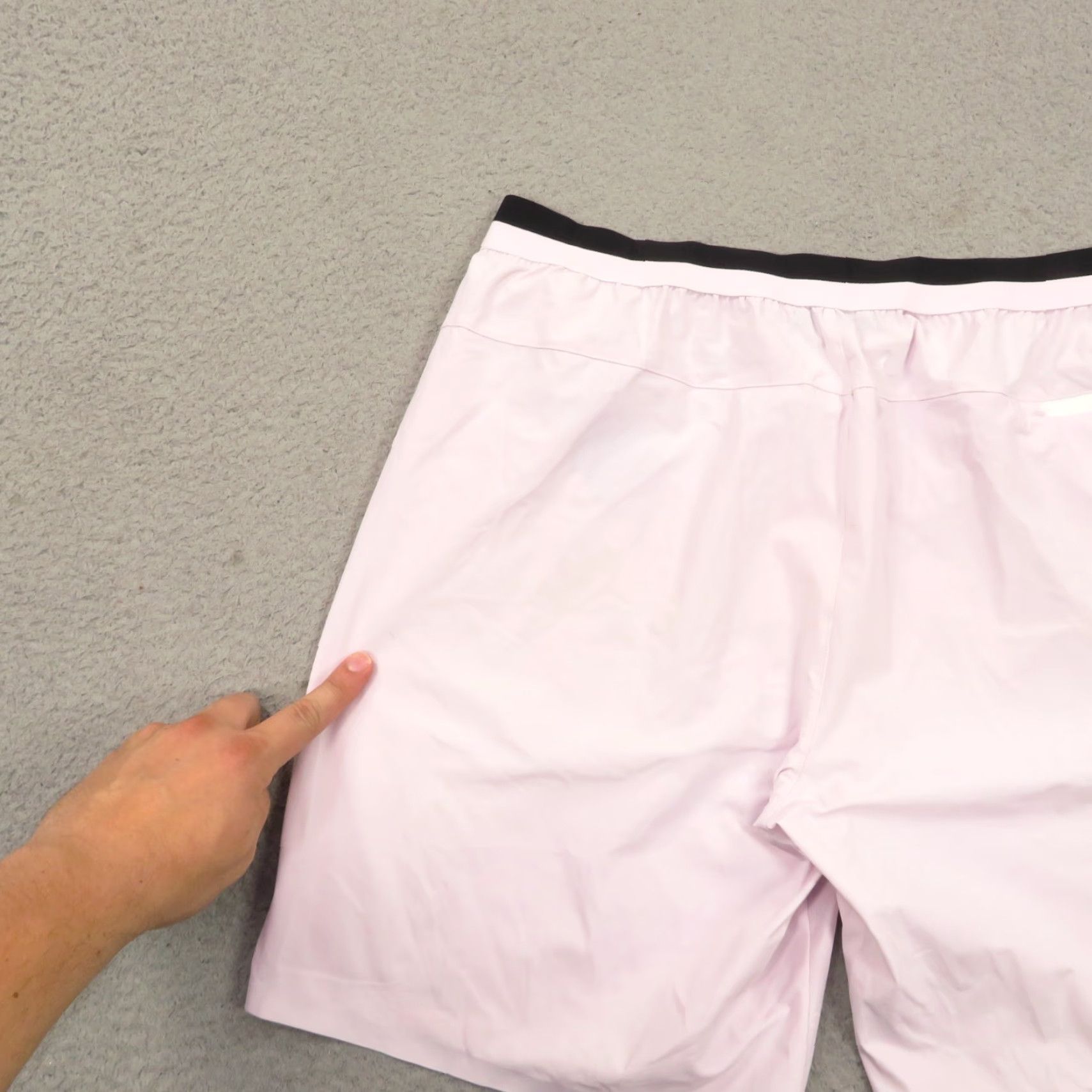 Vintage Greyson Shorts 33 Mens Hybrid Pickleball Tennis Rally 8" Performance Petal Pink Size US 32 / EU 48 - 5 Thumbnail