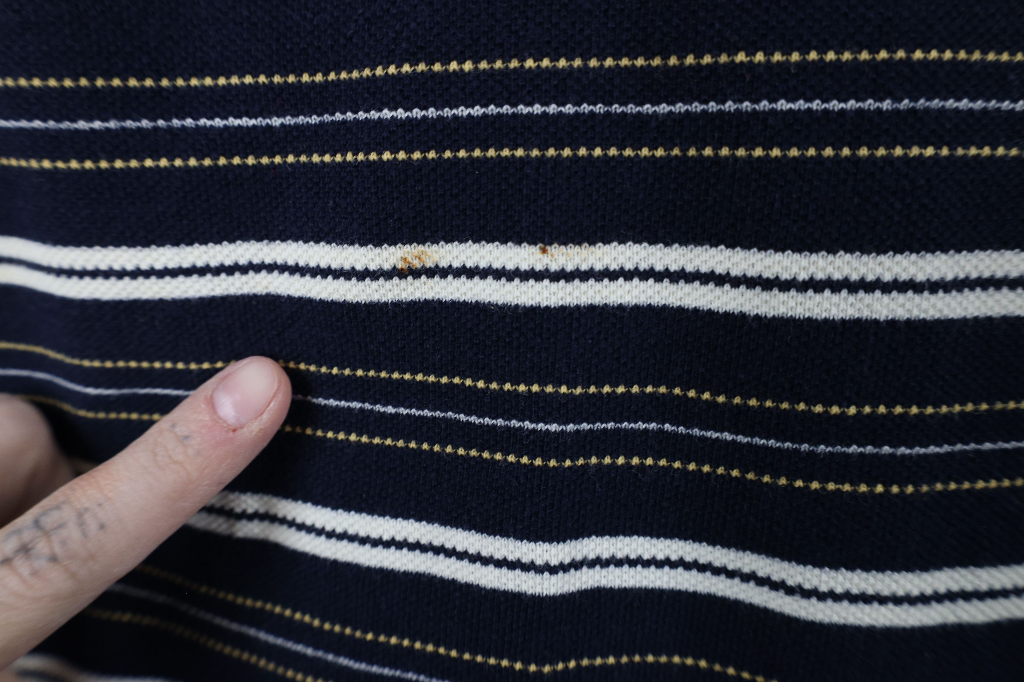 Vintage Vintage 90s Streetwear Knit Collared Polo Shirt Cotton Size US XL / EU 56 / 4 - 4 Thumbnail