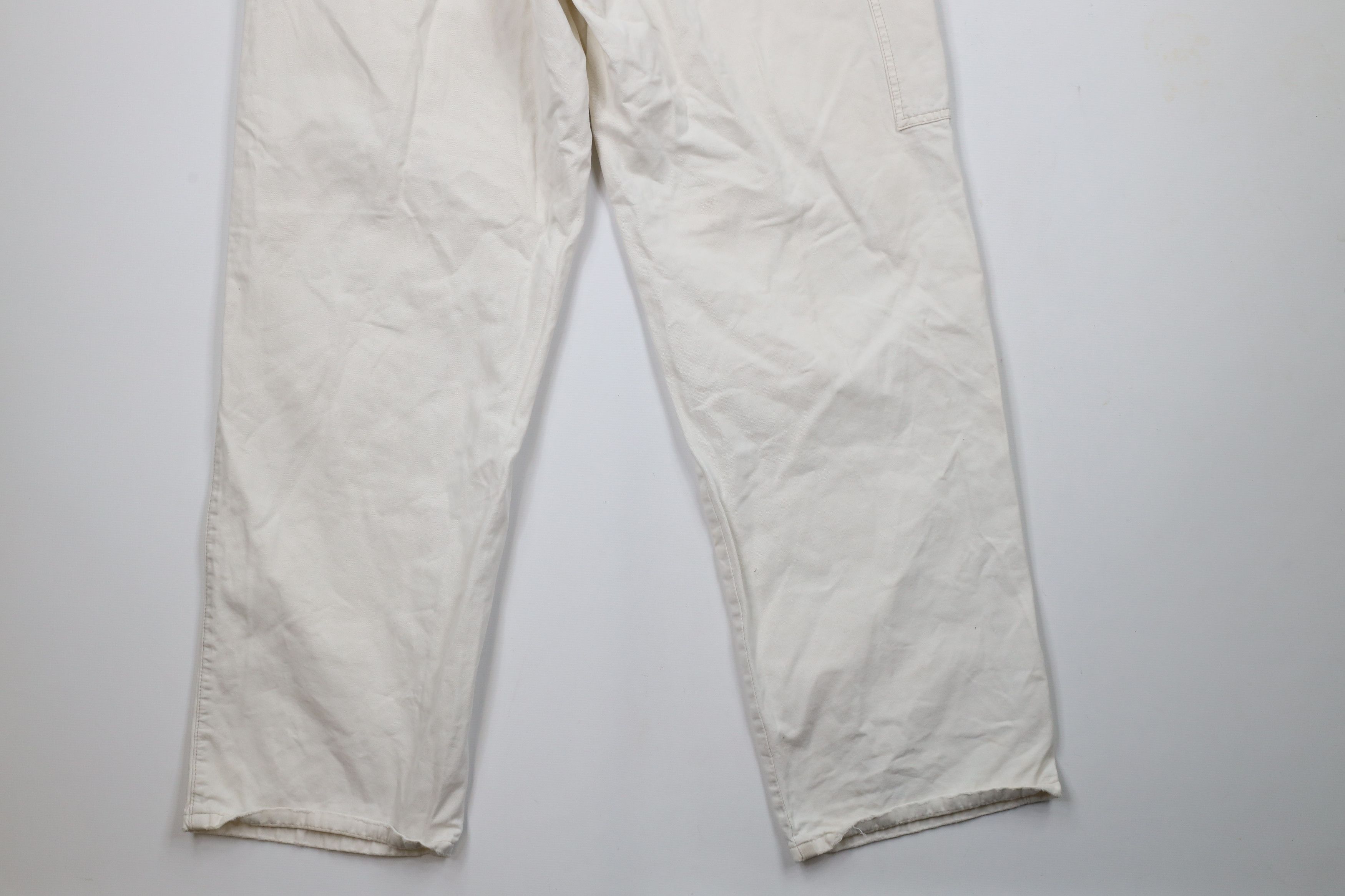 Levi's × Vintage Vintage Y2K 2000 Levis Wide Leg Carpenter Dungaree Pants Size US 36 / EU 52 - 15 Thumbnail
