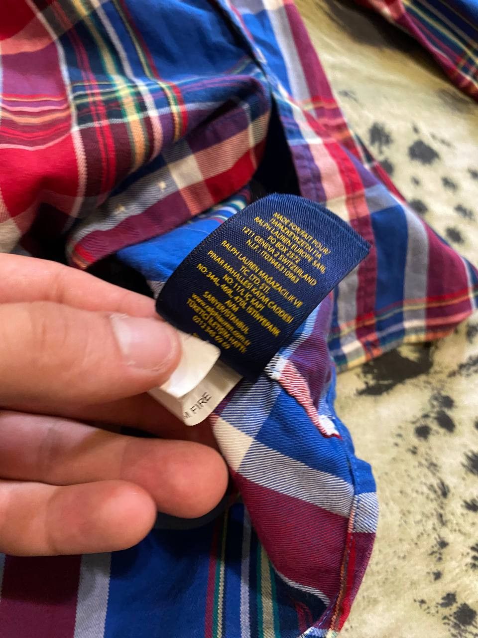 Ralph Lauren Vintage Ralph Lauren Classic Fit Button Up Shirt Size XL Size US XL / EU 56 / 4 - 4 Thumbnail