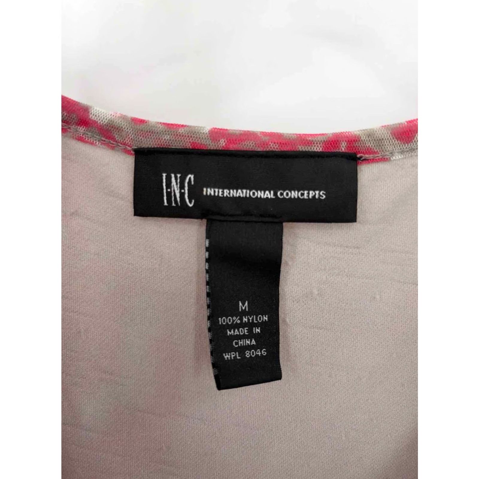 Incu Pre-Owned INC Pink Tank Top Medium Size M / US 6-8 / IT 42-44 - 3 Thumbnail