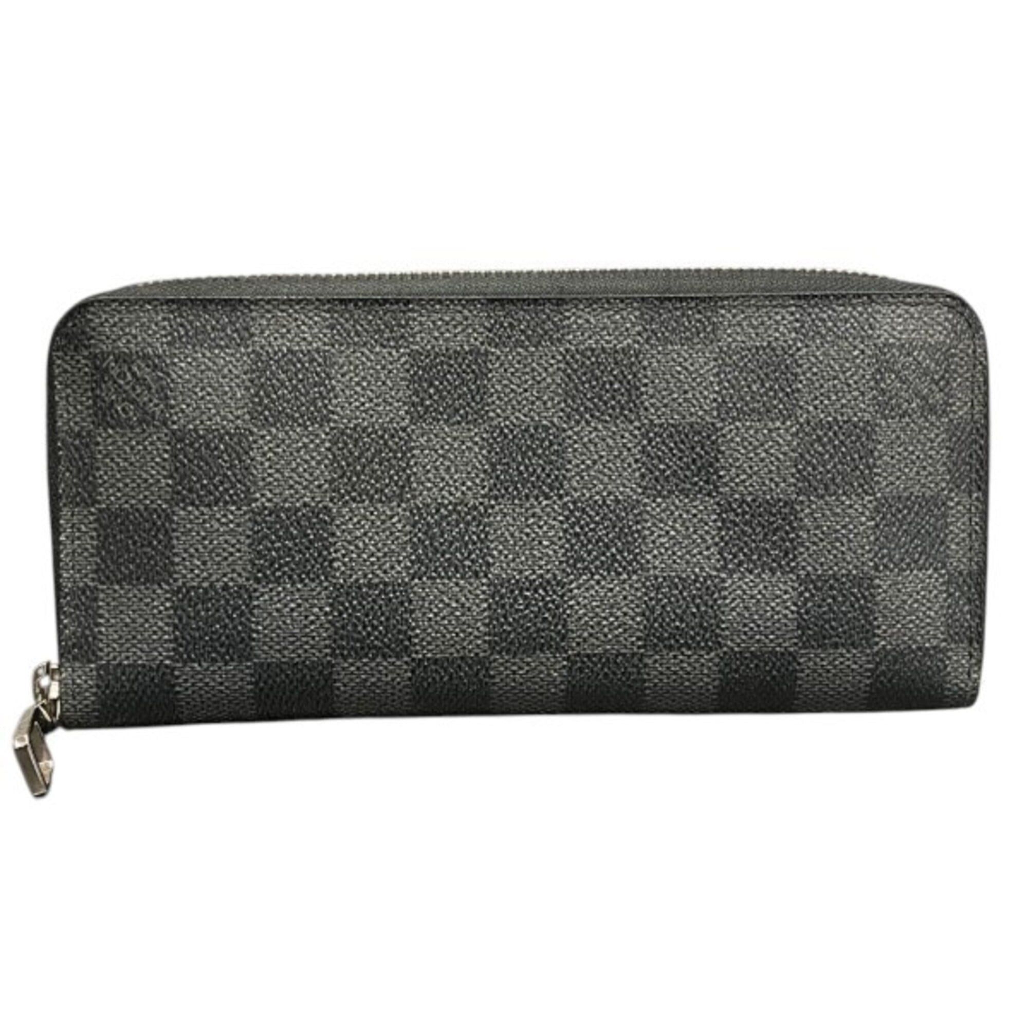Louis Vuitton Louis Vuitton Damier Graphite Zippy Wallet Vertical N63095 Long for Men and Women Size ONE SIZE - 1 Thumbnail
