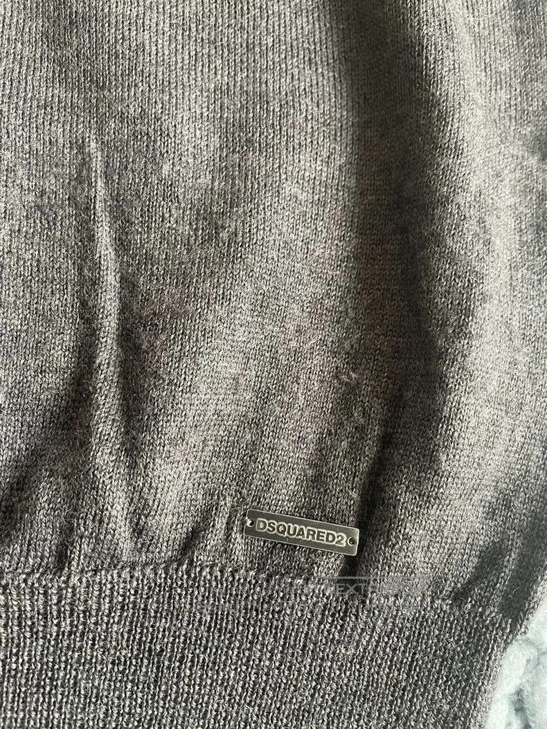 Dsquared2 DSQUARED2 Men's Slim Fit Wool Sweater. Size US M / EU 48-50 / 2 - 2 Thumbnail