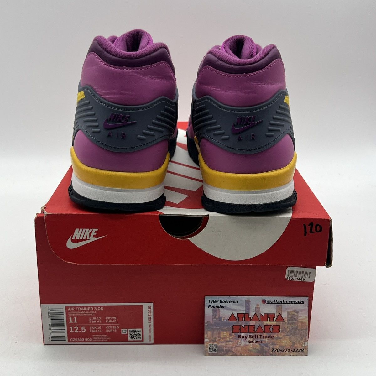 Nike Air trainer 3 viotech Size US 11 / EU 44 - 3 Thumbnail