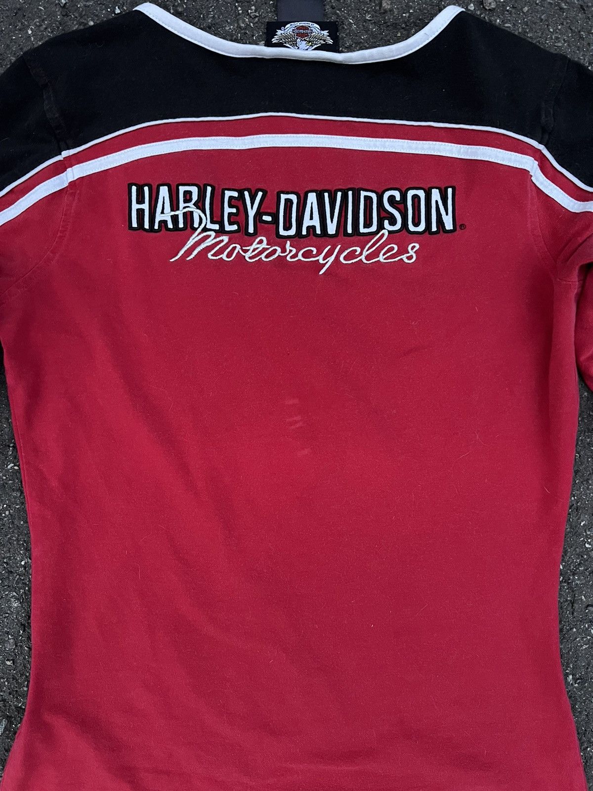Harley Davidson × Vintage Harley Davidson vintage moto longsleeve Size S / US 4 / IT 40 - 5 Thumbnail