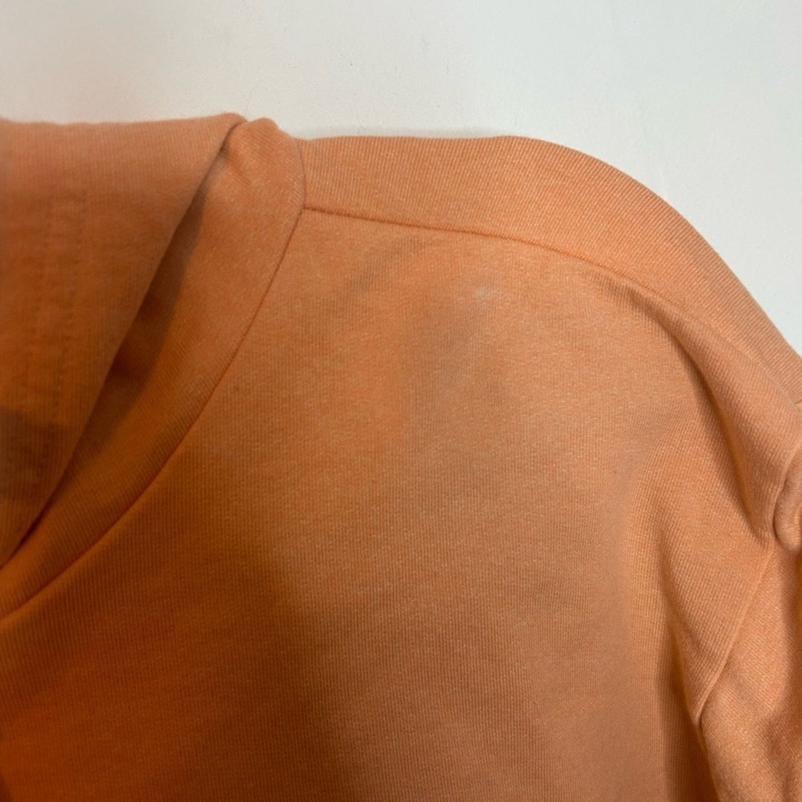 Adidas Adidas Orange 3 Bar Cropped Hoodie Size M / US 6-8 / IT 42-44 - 6 Thumbnail
