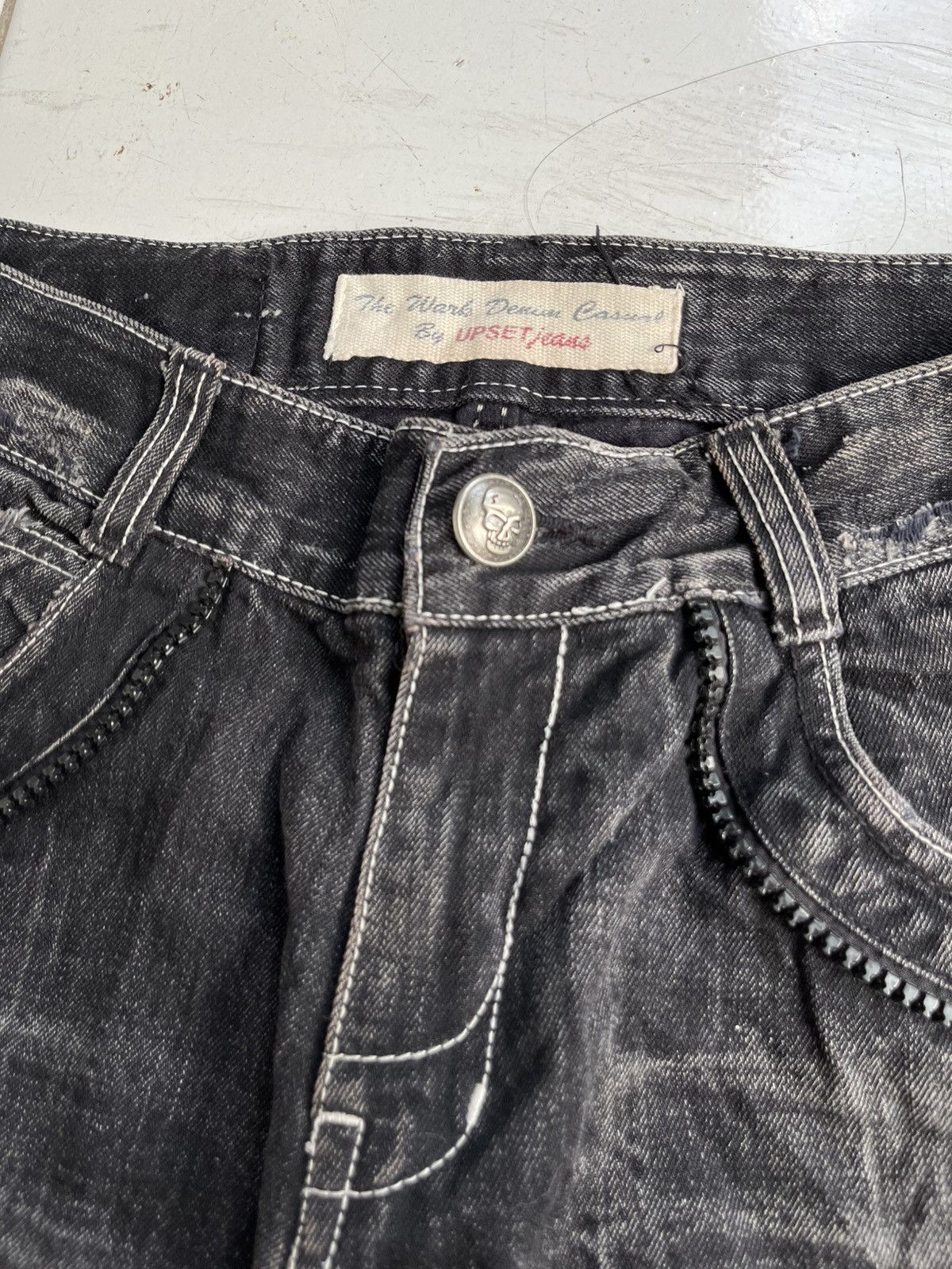 If Six Was Nine × Japanese Brand × Le Grande Bleu (L.G.B.) Japanese Gimmick zip skulls by Upuset Size US 30 / EU 46 - 7 Thumbnail