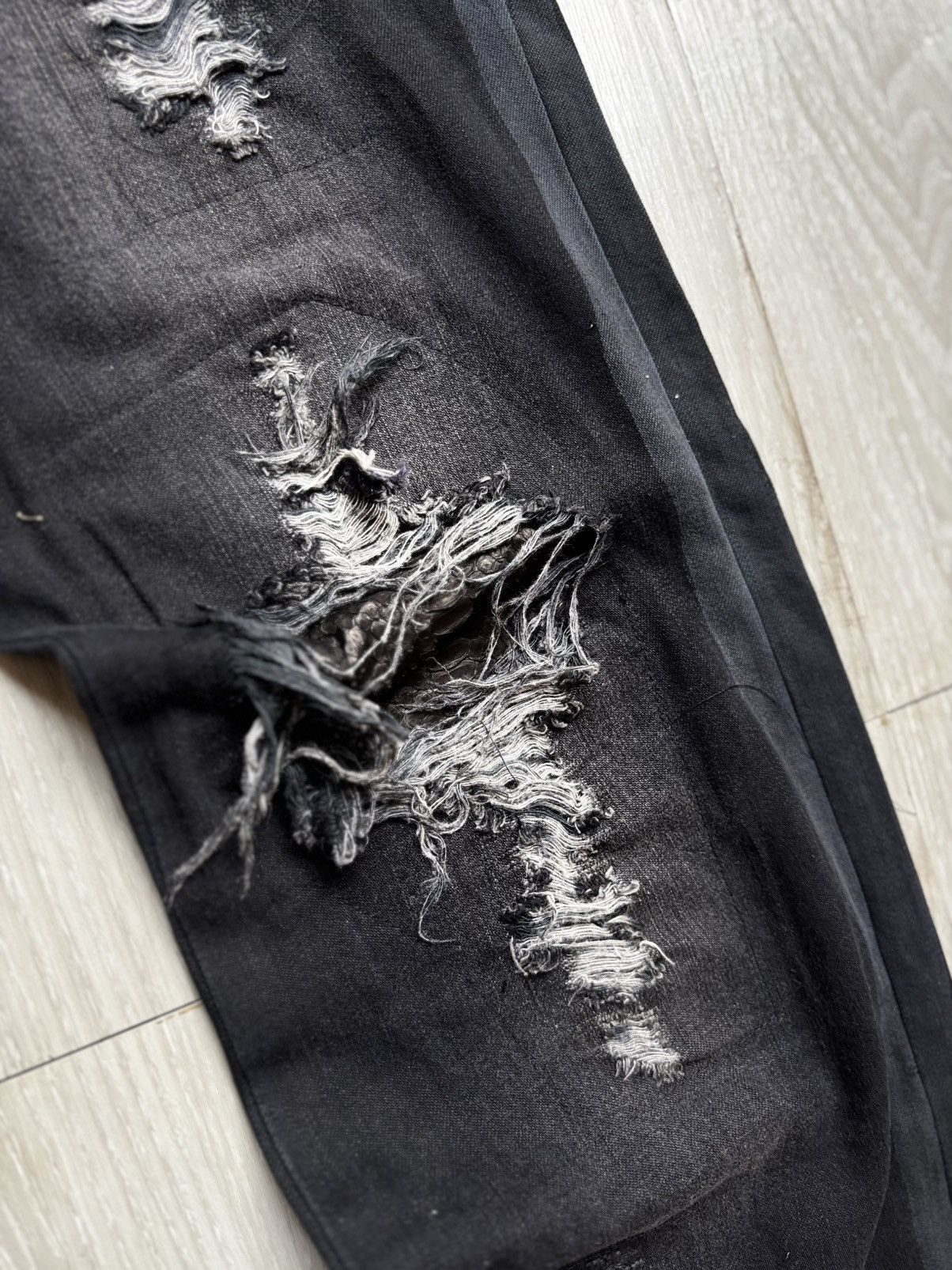 Nicole Club Distressed flare jeans Size US 29 - 5 Thumbnail