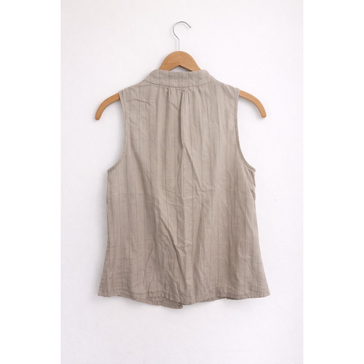 Other Blunauta Sleeveless Cotton Button Front Blouse Women’s IT 42 Size S / US 4 / IT 40 - 2 Thumbnail