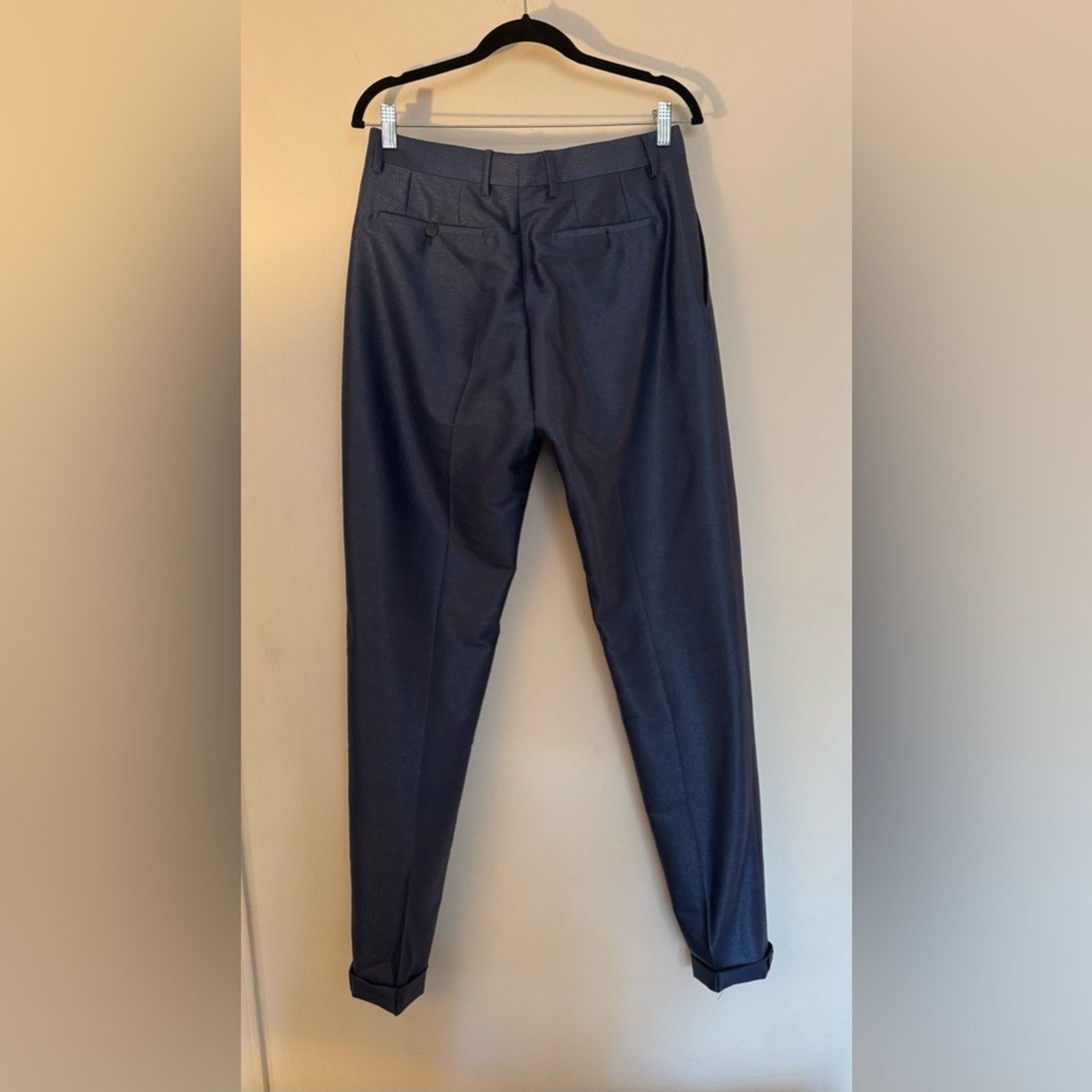 Lanvin Lanvin NWT Men's Blue Trousers Size US 30 / EU 46 - 5 Thumbnail