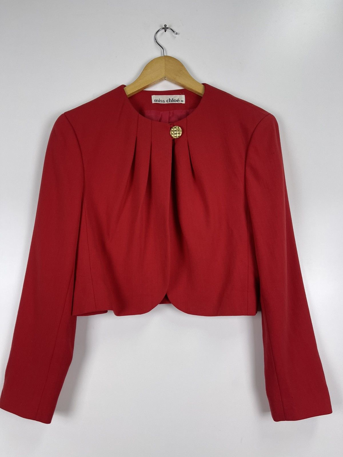 Chloe Miss Chloe Crop Jacket Size S / US 4 / IT 40 - 3 Thumbnail