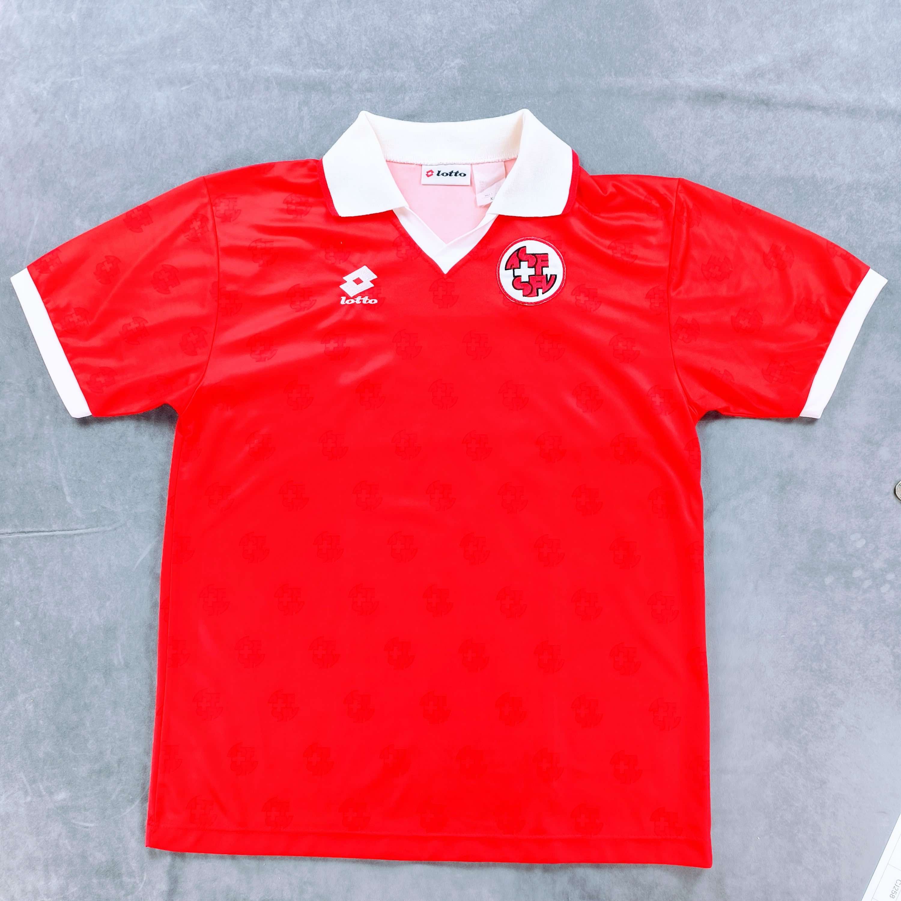 Lotto Sport Switzerland 1994-96 Lotto home #15 football jersey size XL Size US XL / EU 56 / 4 - 1 Thumbnail