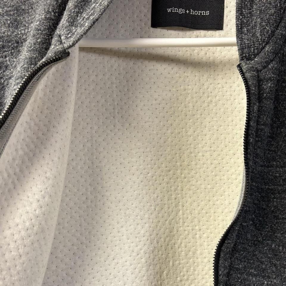 Designer × Vintage wings + horns cabin fleece bomber Size US XL / EU 56 / 4 - 6 Thumbnail