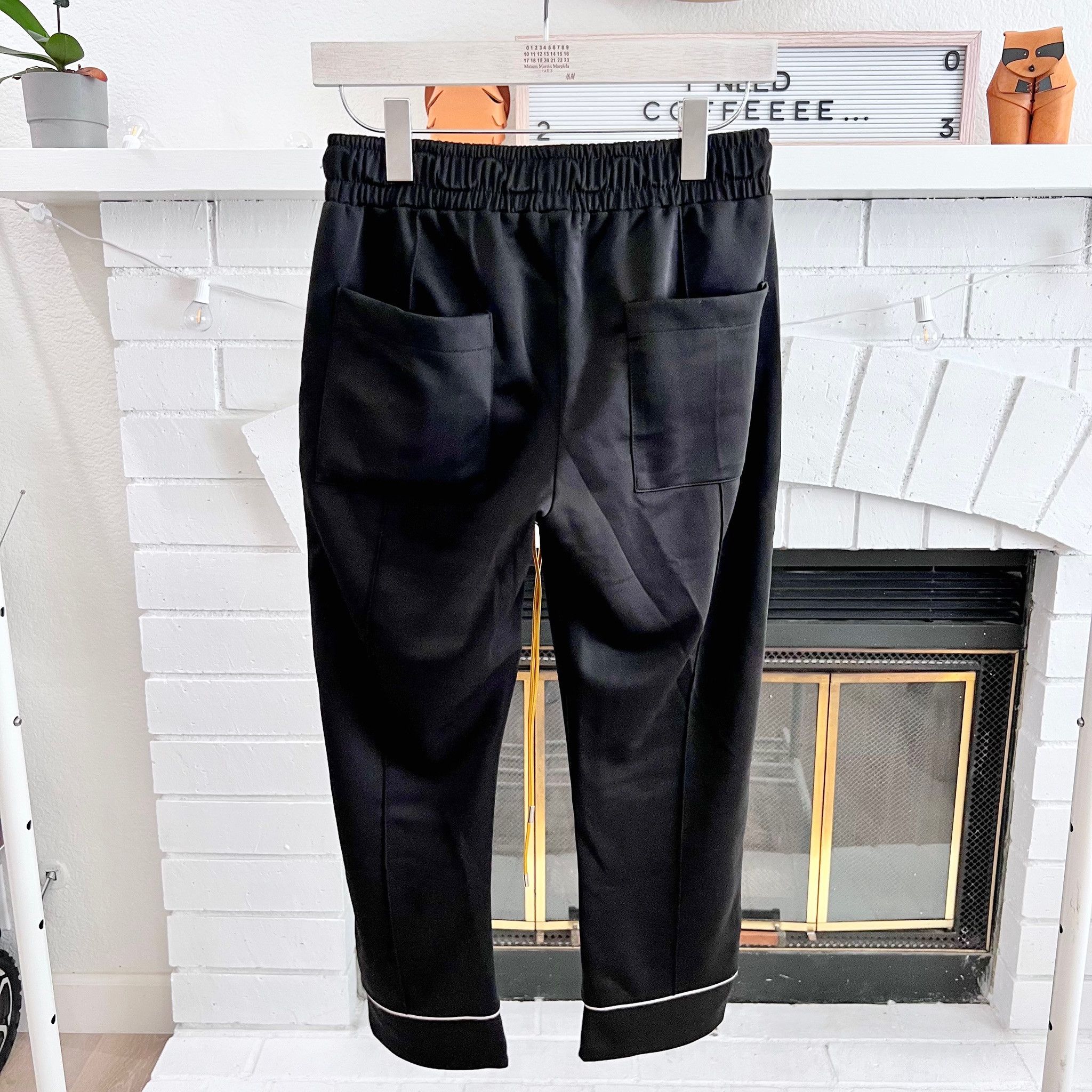 MNML MNML Traxedo Cropped Tuxedo Drawstring Track Pants Size US 31 - 2 Thumbnail