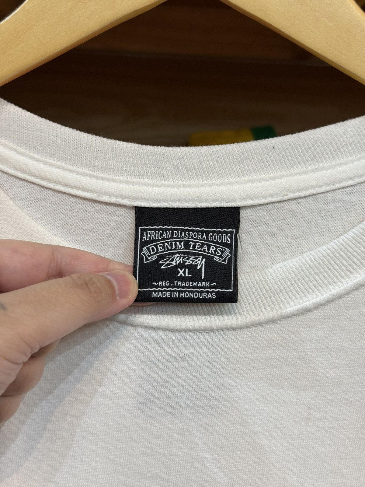 DENIM TEARS × Stussy Stussy x Denim Tears T-shirt Size US XL / EU 56 / 4 - 3 Thumbnail