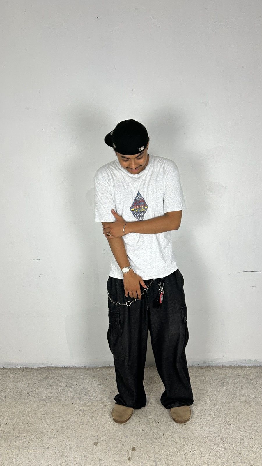 Vintage 1990s Adidas Sandal Tee Size US XL / EU 56 / 4 - 4 Thumbnail