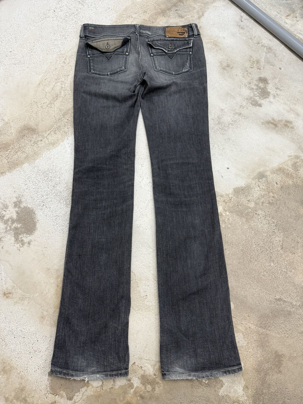 Diesel Diesel Reckfly Special Flare Unisex Relics Denim Distressed Size US 31 - 2 Thumbnail