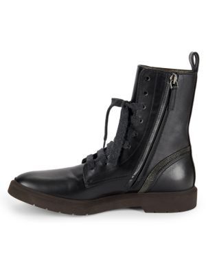 Brunello Cucinelli o1y0725 Ankle Boots in Black Size US 9 / IT 39 - 3 Thumbnail