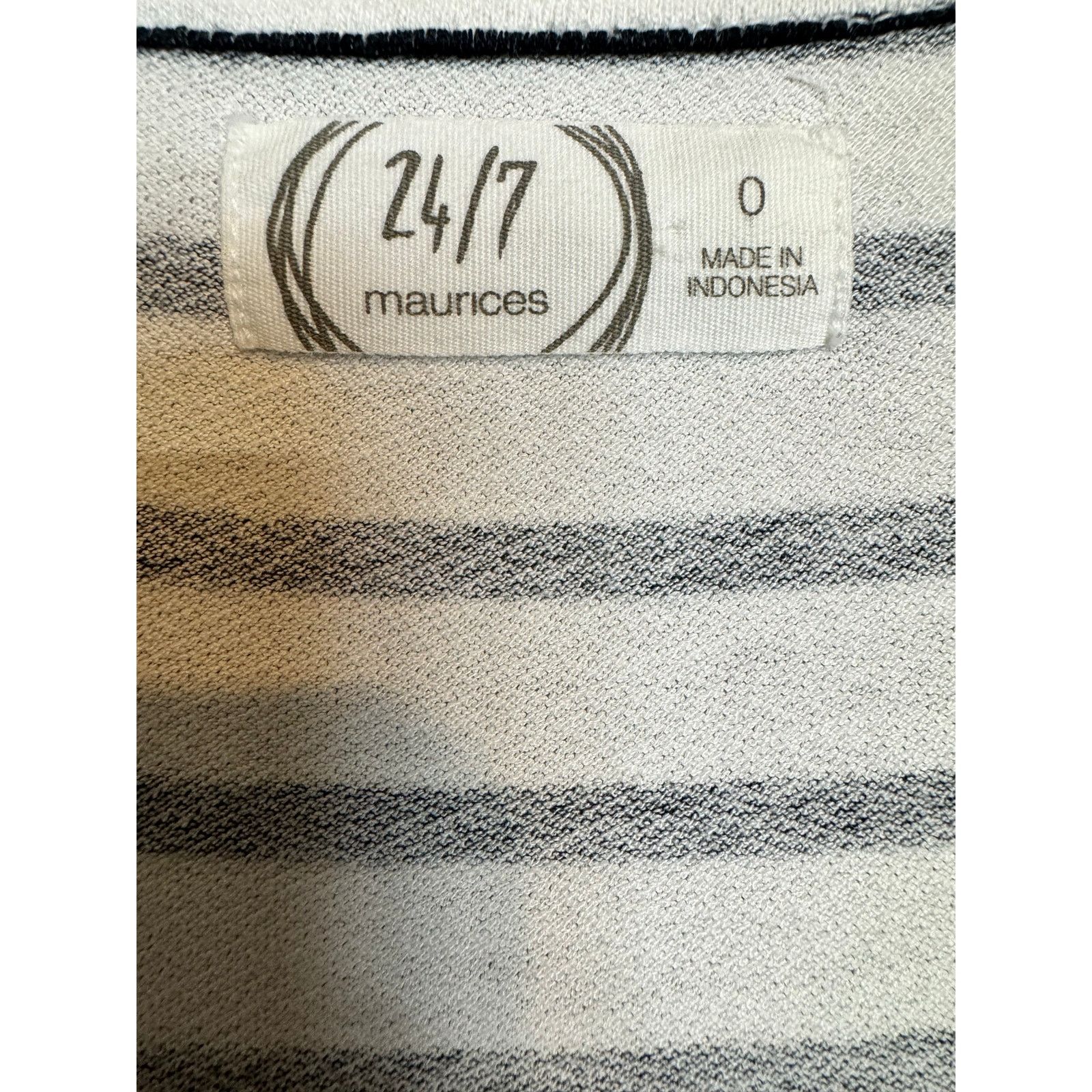Other Maurices Short Sleeve Top Women's Size 0 Size XL / US 12-14 / IT 48-50 - 4 Thumbnail