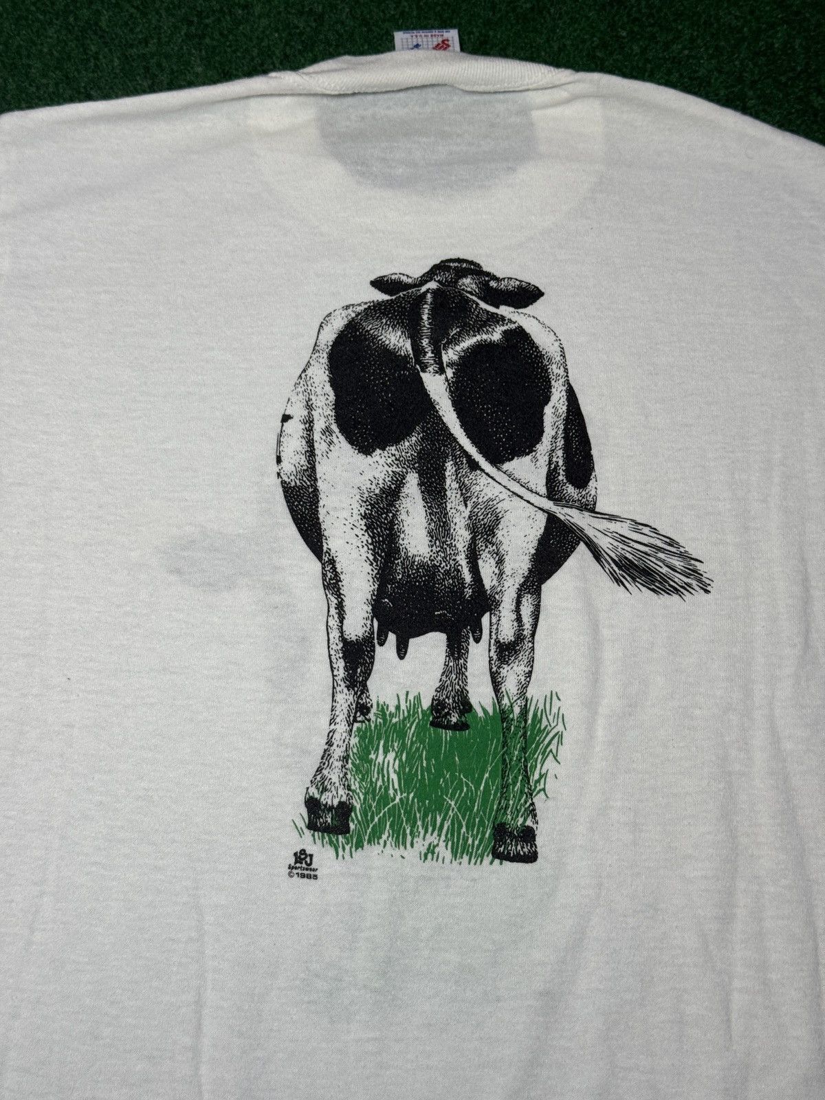 Other Vintage 80s Chic Fil A Cow Tee Retro Double Sided T Shirt Size US M / EU 48-50 / 2 - 6 Thumbnail