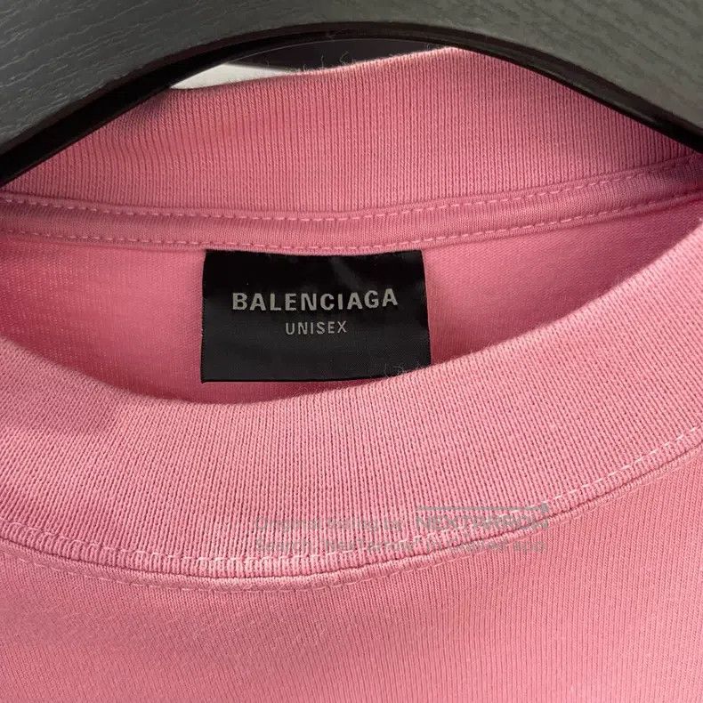 Balenciaga Balenciaga All Logo Printed Short Sleeve Size US M / EU 48-50 / 2 - 3 Thumbnail