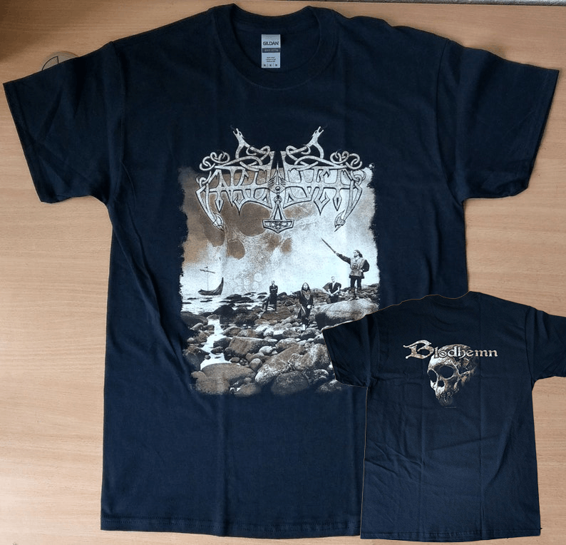Gildan ENSLAVED - Blodhemn Osmose T-Shirt 2side Size US M / EU 48-50 / 2 - 1 Thumbnail