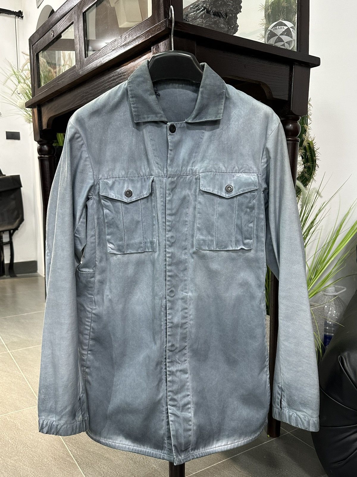 11 By Boris Bidjan Saberi 11 BY BORIS BIDJAN SABERI SHIRT JACKET "S1B-F-1447 Size US M / EU 48-50 / 2 - 1 Thumbnail