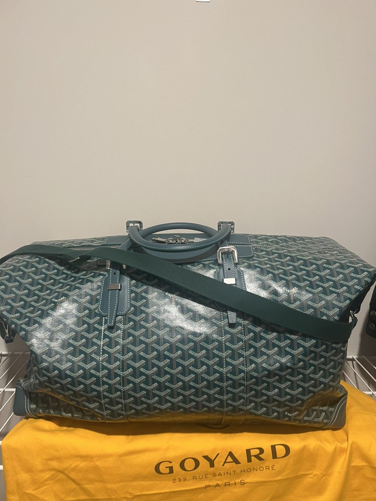 Goyard Goyard Bowling 55 ‘Green’ Size ONE SIZE - 2 Thumbnail
