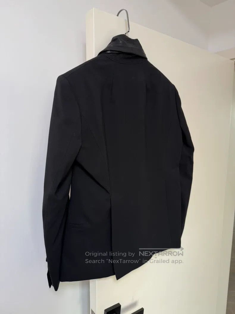 Rick Owens Rick Owens Ruffled green collar blazer jacket Size US M / EU 48-50 / 2 - 7 Thumbnail