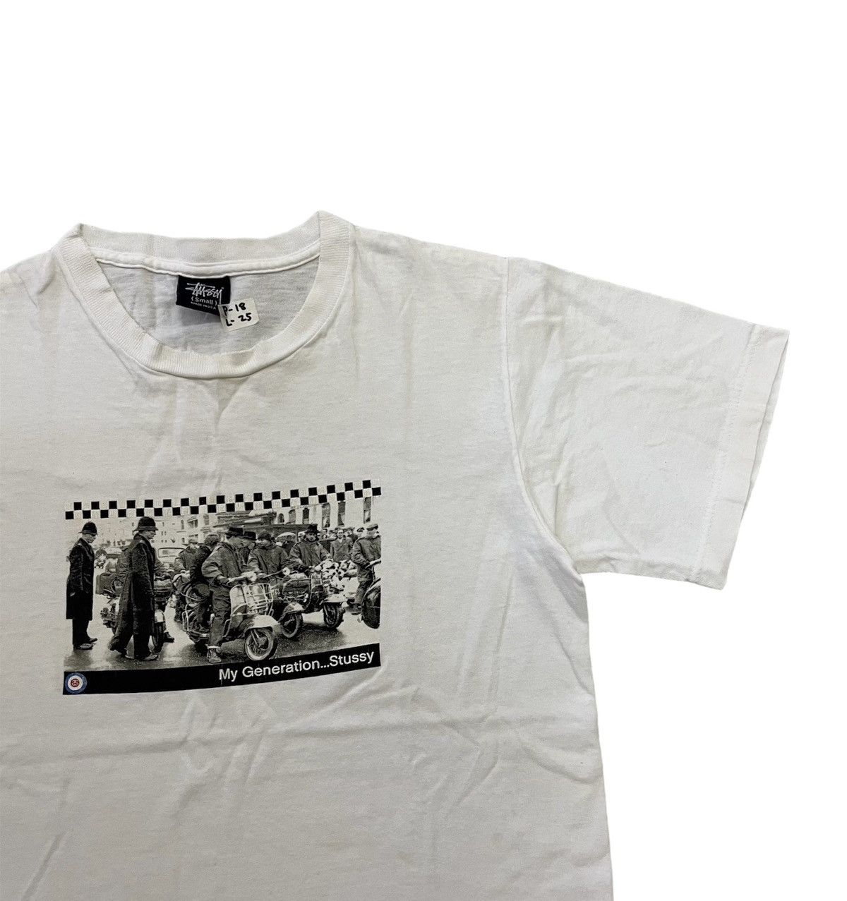 Stussy × Vintage Vintage 90s Stussy Mods “My Generation” Photoprint Uk Tour Size US S / EU 44-46 / 1 - 4 Thumbnail