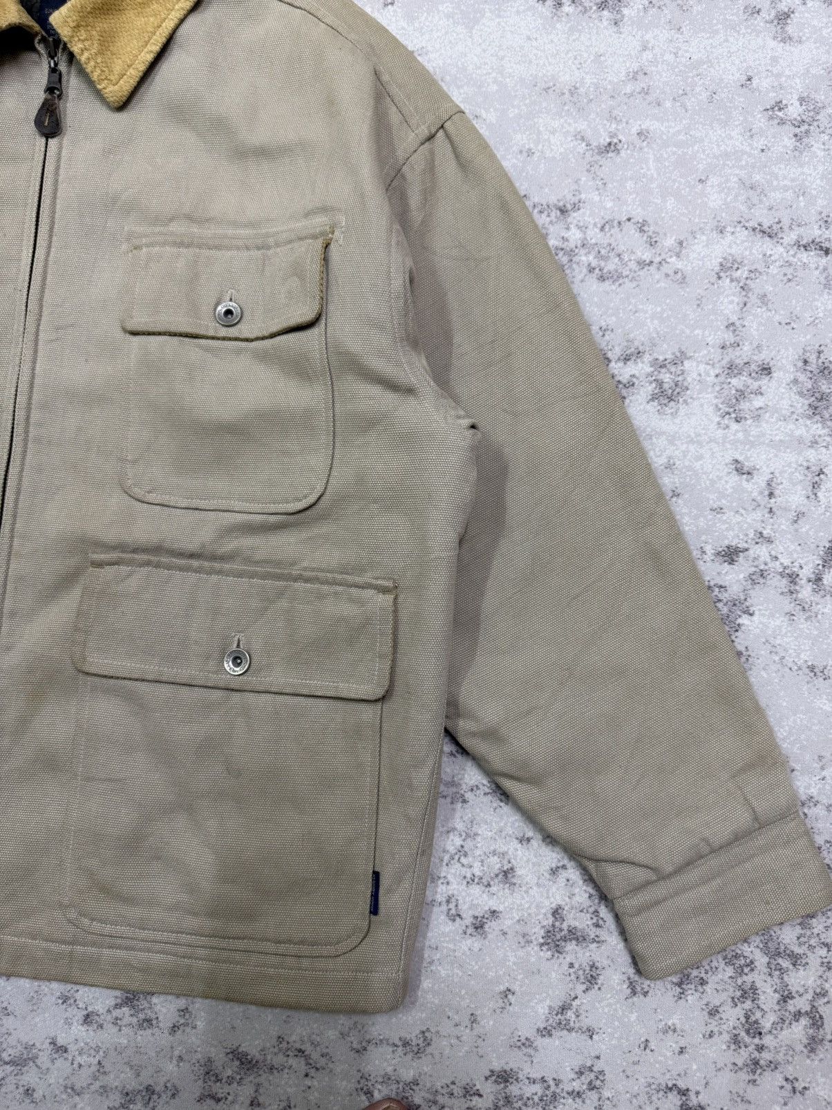 Japanese Brand Vintage KearnyHouse Ultility with cudroy colar worker jacket Size US M / EU 48-50 / 2 - 6 Thumbnail