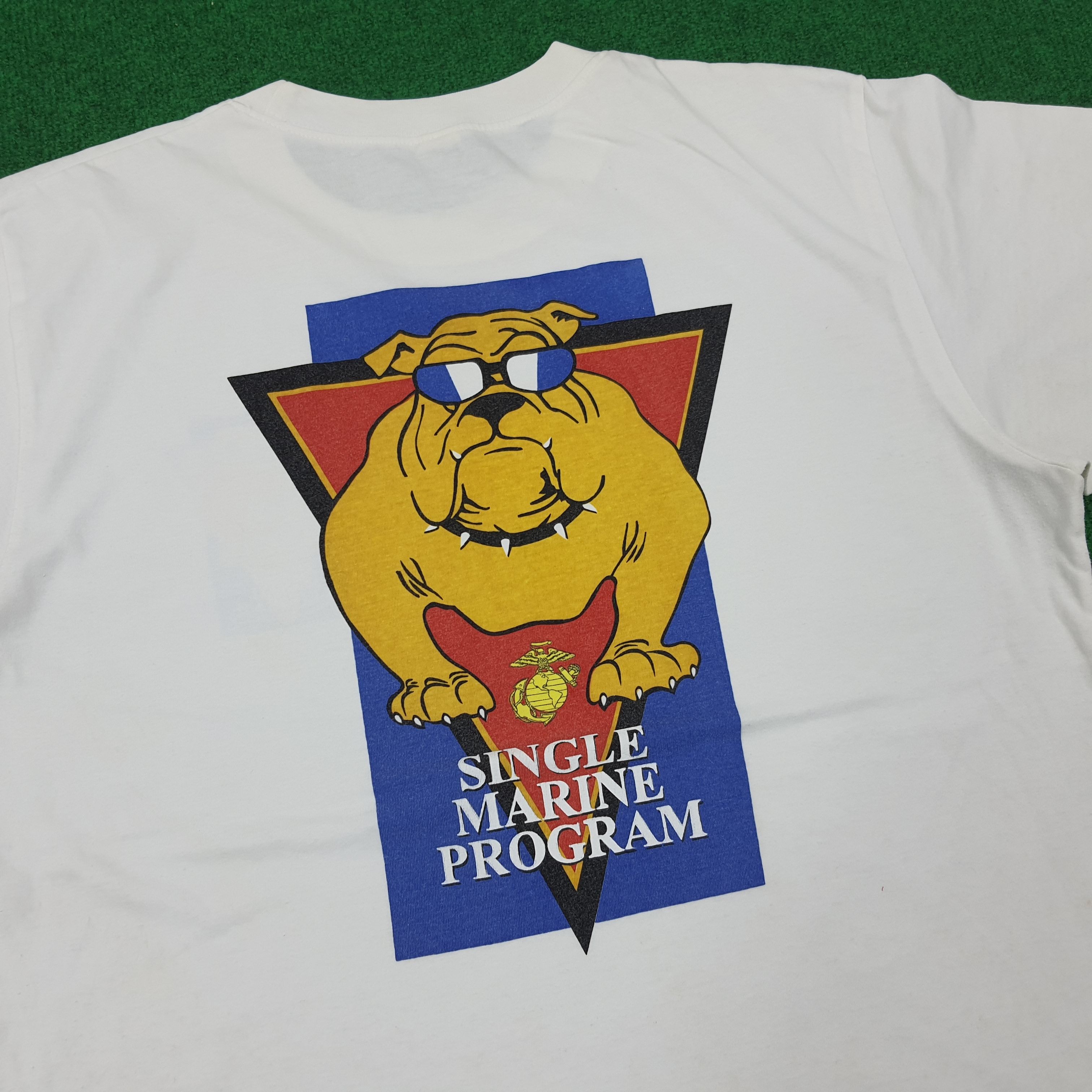 Vintage Vintage Single Marine Program American SMP Tshirt Size US XL / EU 56 / 4 - 2 Thumbnail
