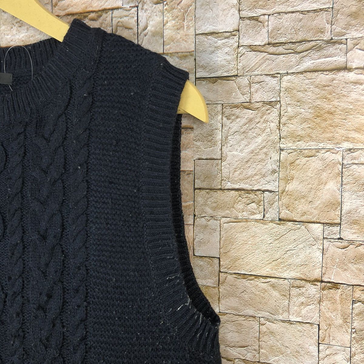 Japanese Brand × Uniqlo Uniqlo Dark Blue Vest Knitwear #A782 Size M / US 6-8 / IT 42-44 - 8 Thumbnail