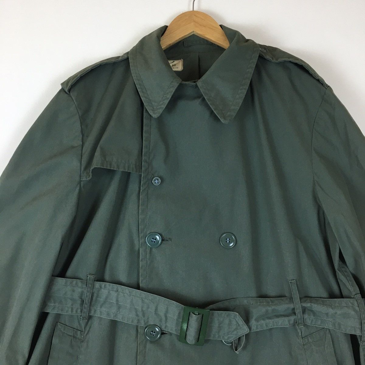 Vintage Vintage Military Raincoat By Rolane Sportswear Size US L / EU 52-54 / 3 - 6 Thumbnail