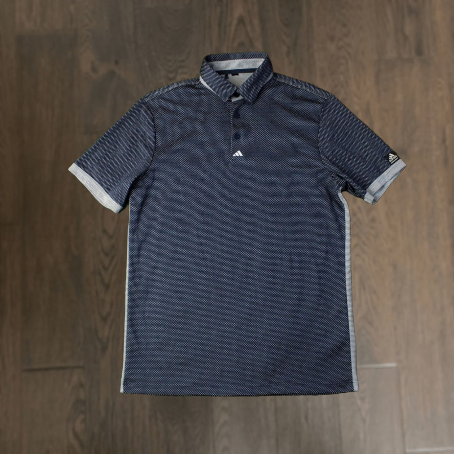 Adidas adidas Equipment Golf Polo Shirt Mens M Black and Gray Short Sleeve Solid 2020 Golf Classic Polo Size US M / EU 48-50 / 2 - 1 Thumbnail