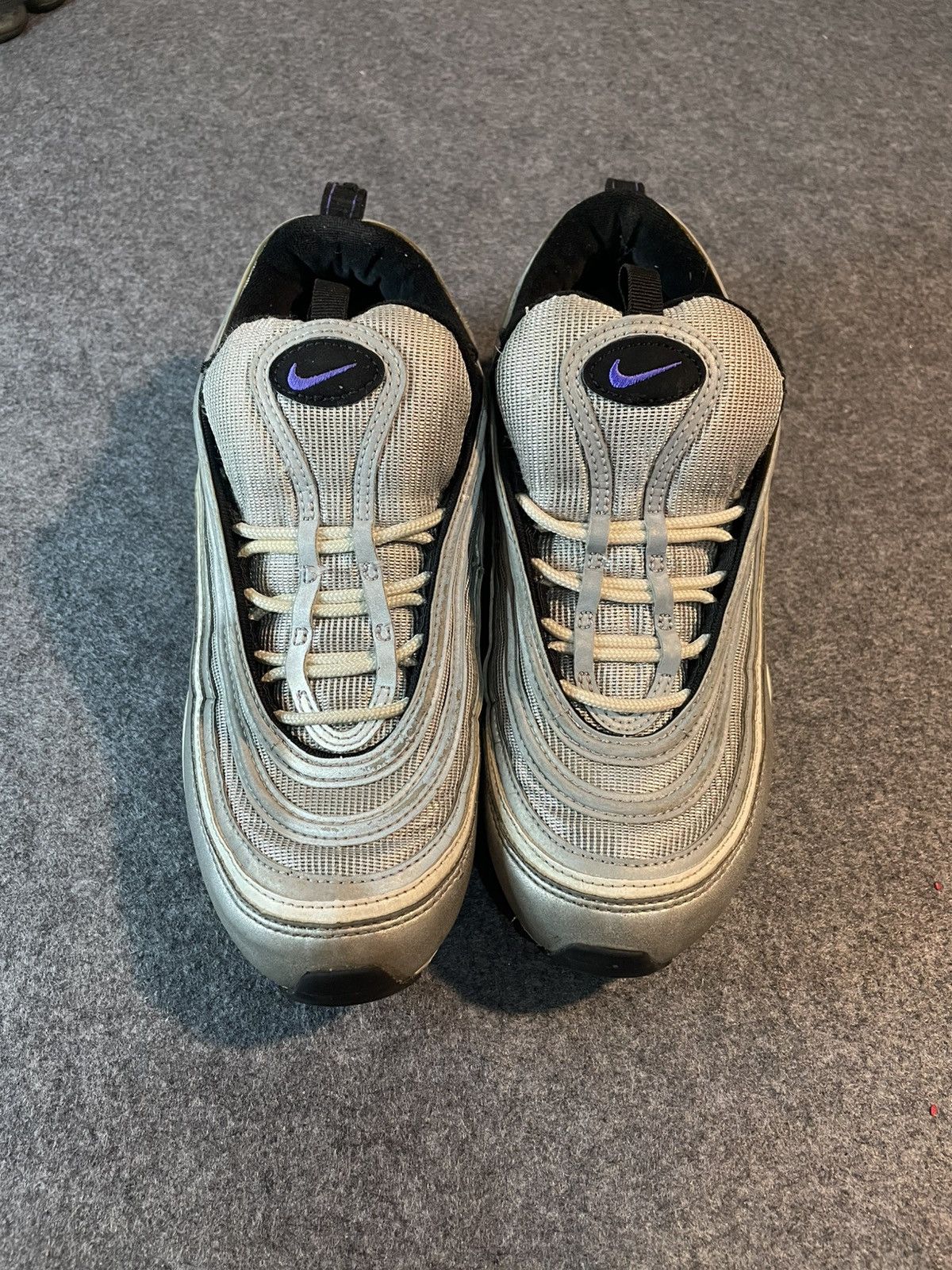 Nike Nike Air Max 97 Silver Violet Size US 7.5 / EU 40-41 - 1 Thumbnail