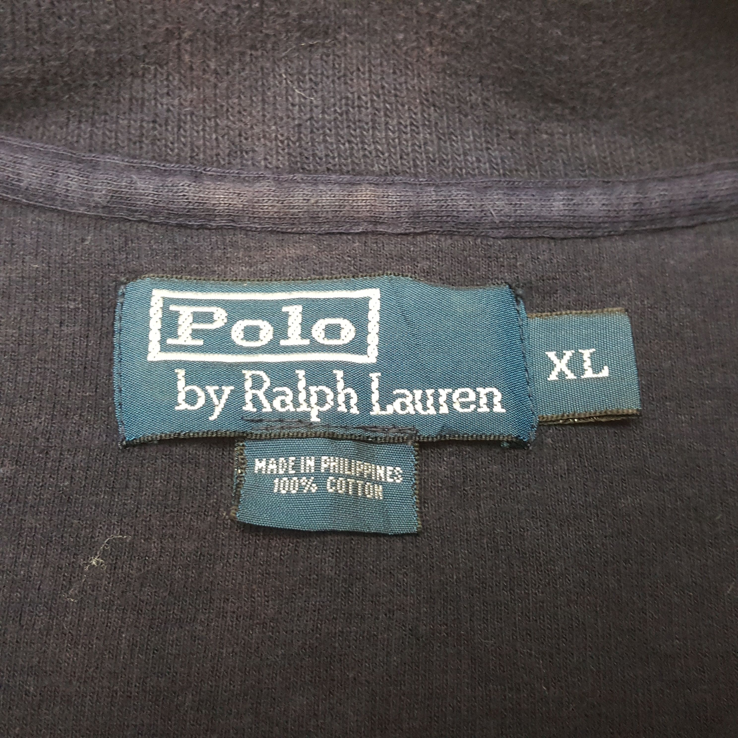 Polo Ralph Lauren × Vintage Vintage POLO by RALPH LAUREN Small Pony Sweatshirt C288N24 Size US XXL / EU 58 / 5 - 4 Thumbnail
