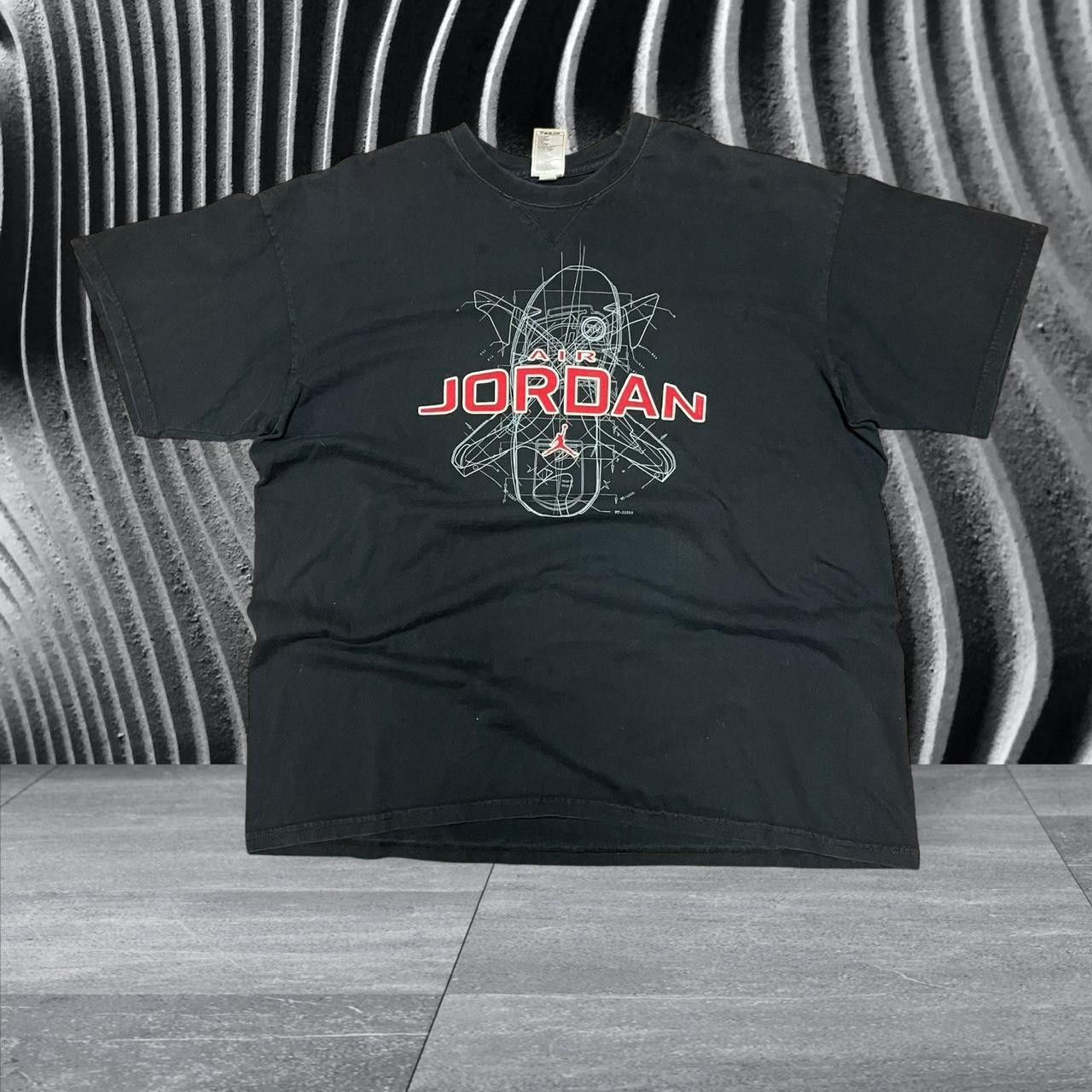 image of Jordan Vintage Air Jordan 23 Graphic Tee in Black, Men's (Size XL)